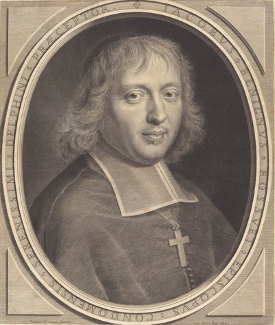 Jacques-Bénigne Bossuet door Robert Nanteuil