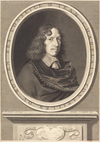 Jean Chapelain door Robert Nanteuil