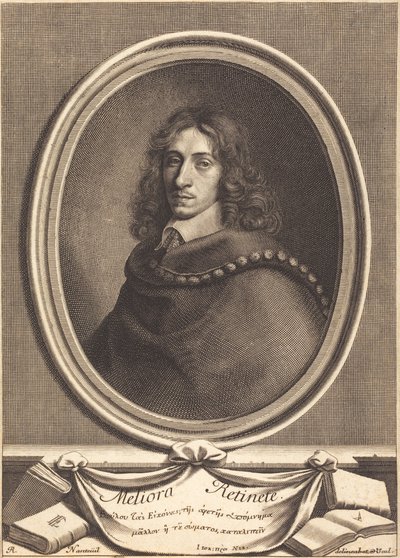 John Evelyn door Robert Nanteuil