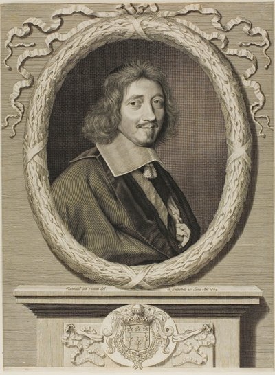 De Kanselier le Tellier door Robert Nanteuil