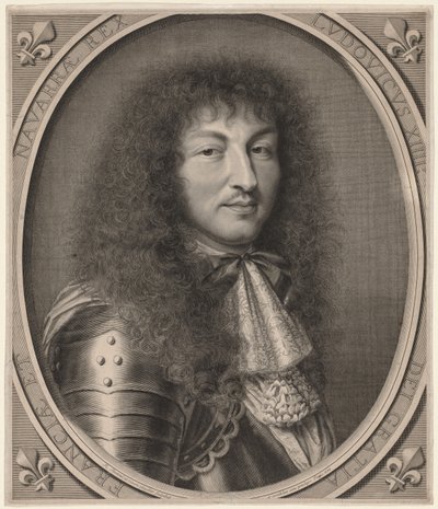 Lodewijk XIV door Robert Nanteuil