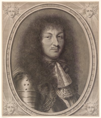 Lodewijk XIV door Robert Nanteuil