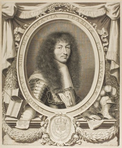 Lodewijk XIV door Robert Nanteuil