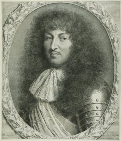 Lodewijk XIV door Robert Nanteuil