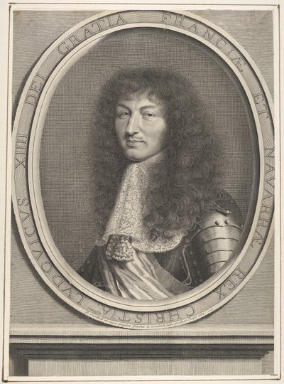 Lodewijk XIV door Robert Nanteuil