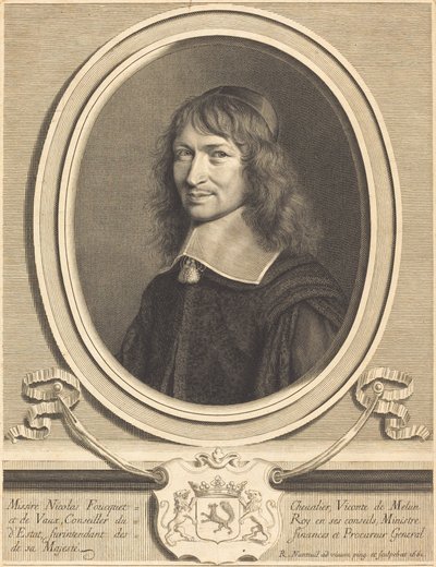 Nicolas Fouquet door Robert Nanteuil