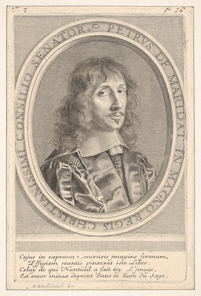 Pierre da Maridat door Robert Nanteuil