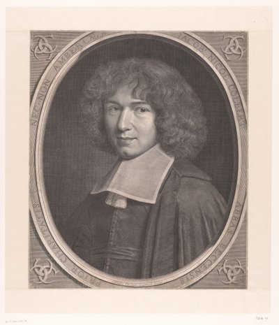 Portret van Jacques-Nicolas Colbert door Robert Nanteuil