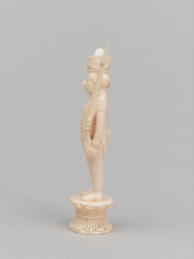 Witte pion, schaakstuk, India door Robert Noble