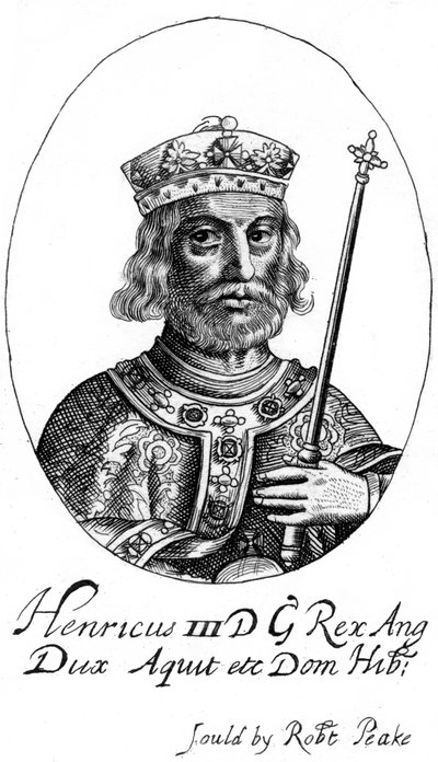 Hendrik III van Engeland door Robert Peake