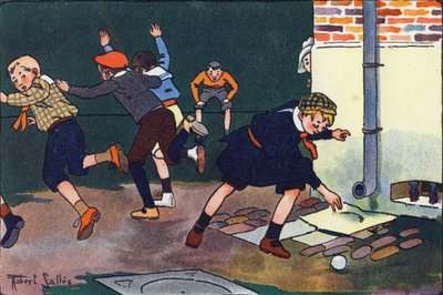 Kogel tegen de muur door Robert Salles