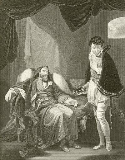 Hendrik IV berispt Prins Hendrik door Robert Smirke