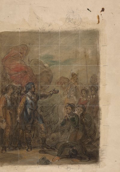 Scène uit Don Quichot door Robert Smirke