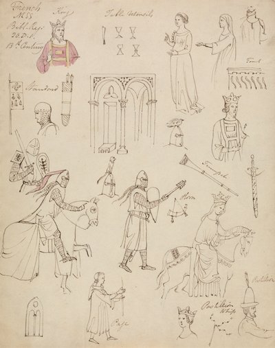Studies uit een Franse MSS Bijbelregister door Robert Smirke