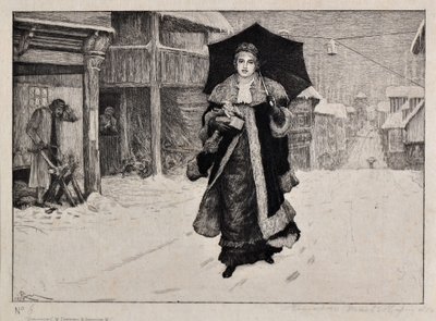 Kerst Ochtend door Robert Walker Macbeth