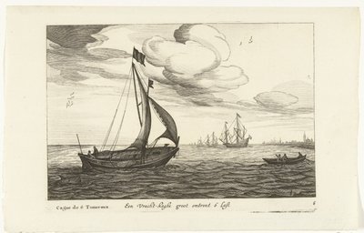 Vrachtkagen door Robert de Baudous (possibly)