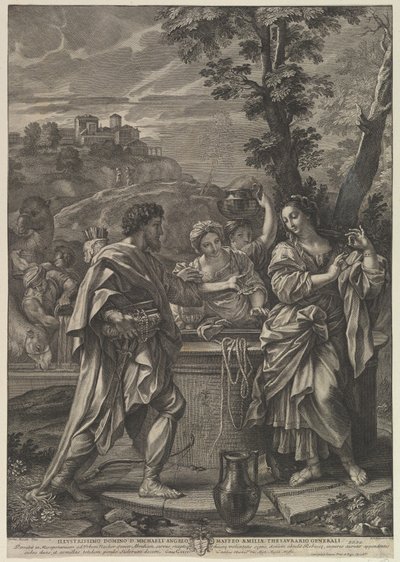 Rebecca bij de bron door Robert van Audenaerde