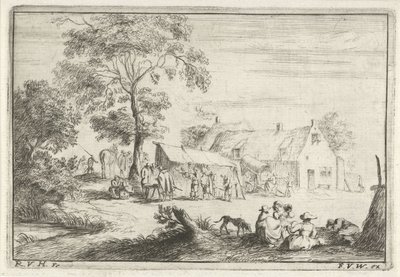 Tent voor een boerderij door Robert van den Hoecke