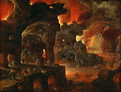Orpheus in de Onderwereld door Roelandt Jacobsz. Savery