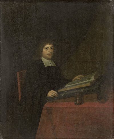 Portret van een Predikant door Roelof Koets (II)