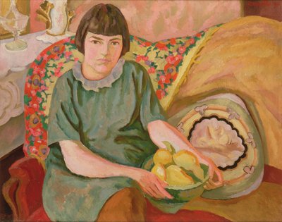 Portret van Zoum van den Eeckhoudt door Roger Eliot Fry