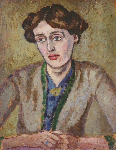 Virginia Woolf (1882-1941) door Roger Eliot Fry