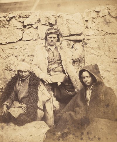 Groep Kroatische leiders door Roger Fenton
