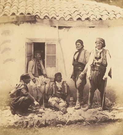 Groep Montenegrijnen. door Roger Fenton
