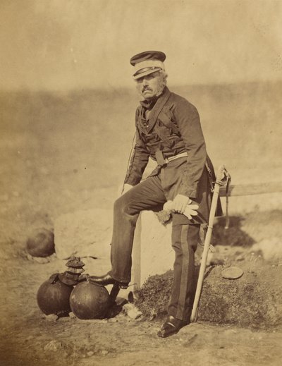 Luitenant-generaal Barnard, C.B. door Roger Fenton