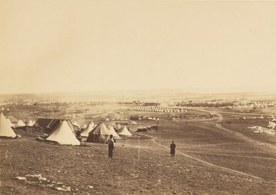 Plateau van Sebastopol I. door Roger Fenton
