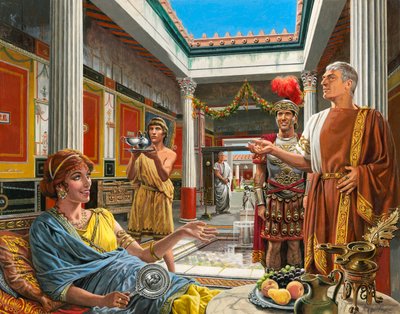 Leven in Pompei door Roger Payne