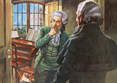 Mozart en de mysterieuze vreemdeling door Roger Payne