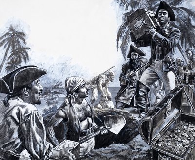 Piratengoud, uit 