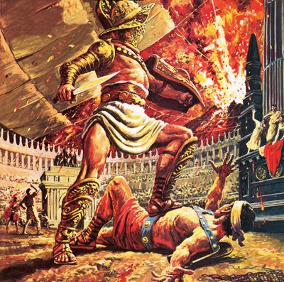 Pompeii, de verdoemde stad door Roger Payne