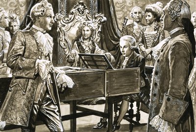 De muziekmakers: Een genie op zesjarige leeftijd (Mozart) door Roger Payne