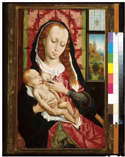 De Maagd en het Kind, ca. 1480 door Rogier van der Weyden