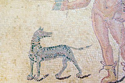 Hippolytus en Phaedra, detail van Hippolytus