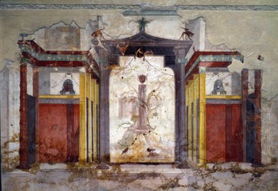 Interieur van de fresco