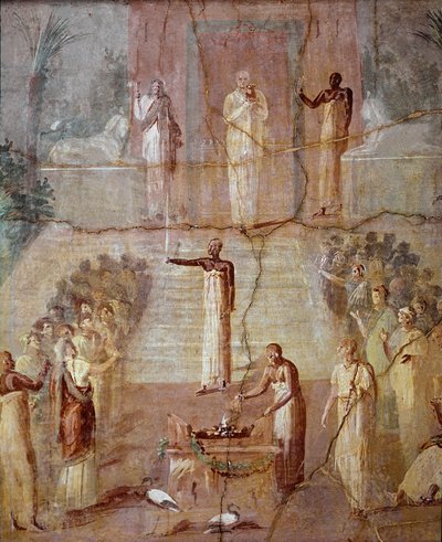 Isiac Ceremonie door Roman