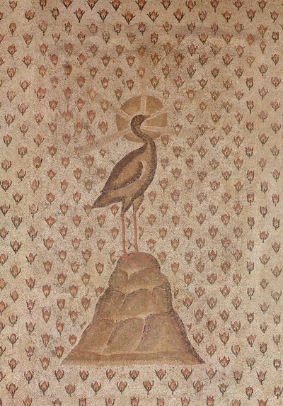 Mozaïekvloer (detail) door Roman