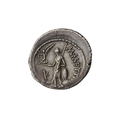 Romeinse republikeinse munt uit Rome, 44 v.Chr. door Roman