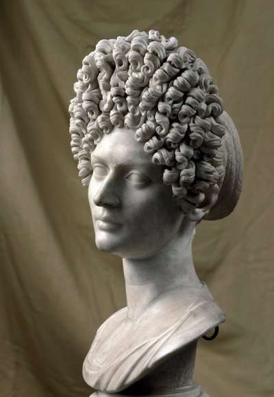 Romeinse kunst: portret van een dame uit de Flavische periode door Roman