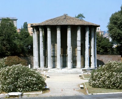 Tempel van Vesta in Rome. door Roman