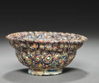 Millefiori kom, 1-100 door Roman Imperial Period