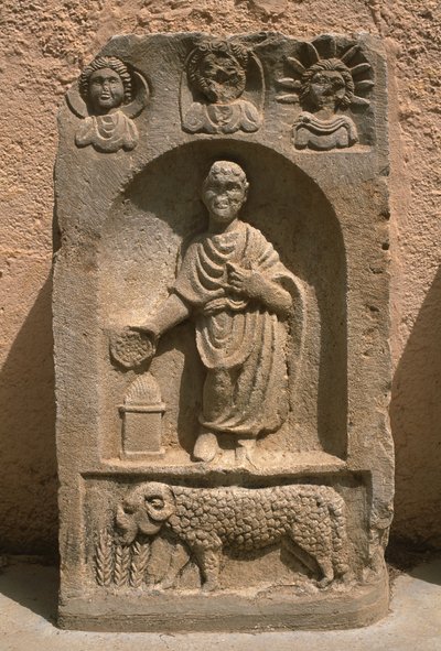 Stèle, Hoge Keizerlijke Periode (27 v.Chr.-395 n.Chr.) door Roman Imperial Period