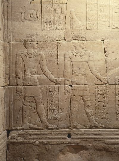De Tempel van Dendur, ca. 10 v.Chr. (eolische zandsteen) door Roman Period Egyptian