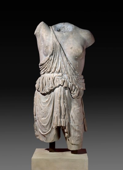Een Amazon, Romeinse kopie van een Griekse bronzen beeld uit c.430 v.Chr. door Roman Roman