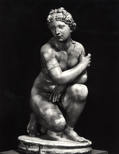 Hurkende Venus, kopie van een Grieks origineel uit de 3e eeuw v.Chr. door Roman Roman