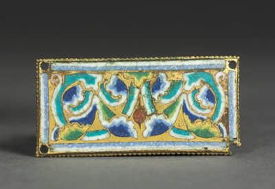 Plaquette van een reliekschrijn, ca. 1180-1190 door Romanesque