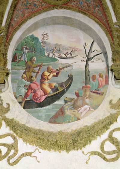 Kamer van de Winden, Vogeljacht door Romano Giulio